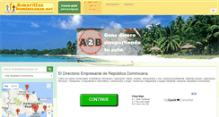 Desktop Screenshot of amarillasdominicanas.net